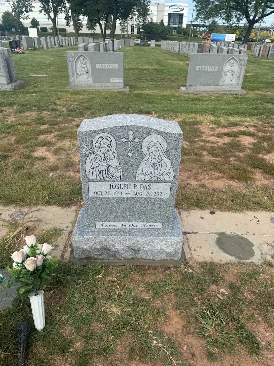 Granite Headstone Design hand-carved by Headstone Design Guide in NJ — image 9