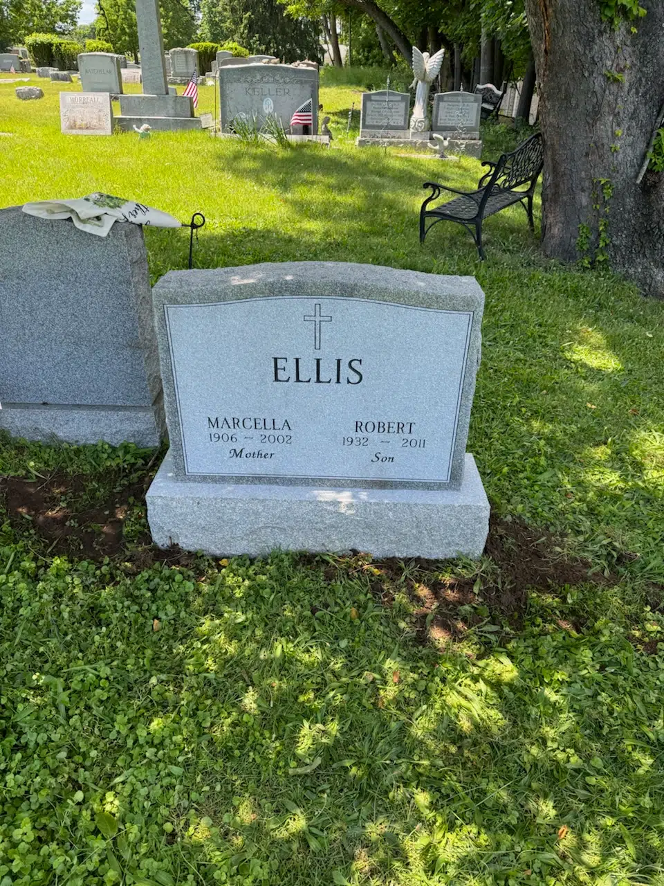 Granite Headstone Design hand-carved by Headstone Design Guide in NJ — image 4
